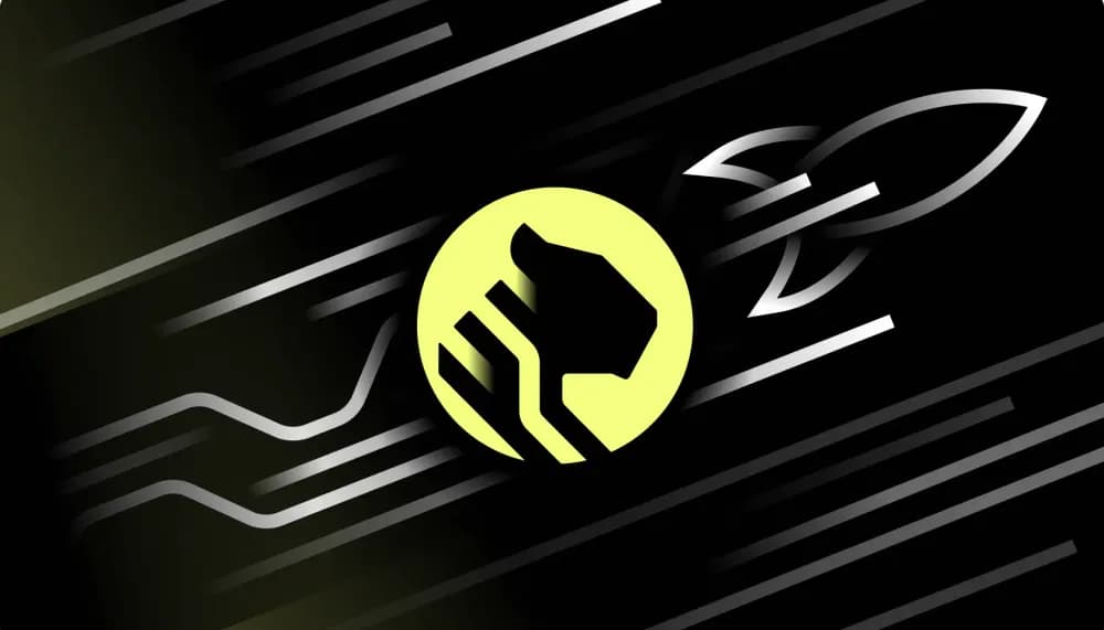 The Timescale logo with a rocket in the background: how we made Postgres faster in 2024