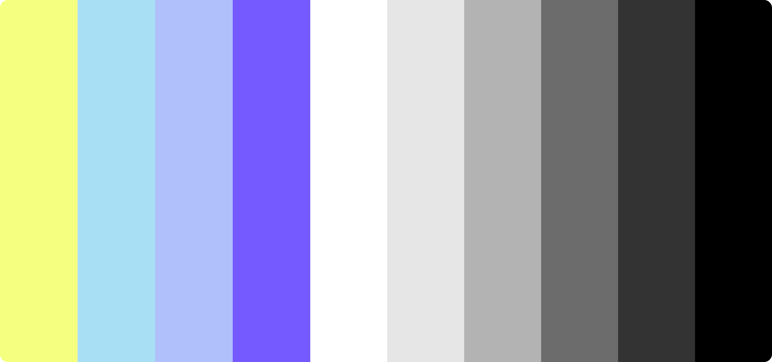 The new Timescale color palette
